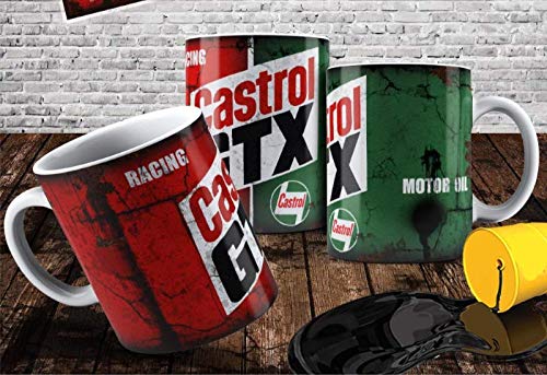 Castrol GTX Vintage Distressed Retro Cool Mug