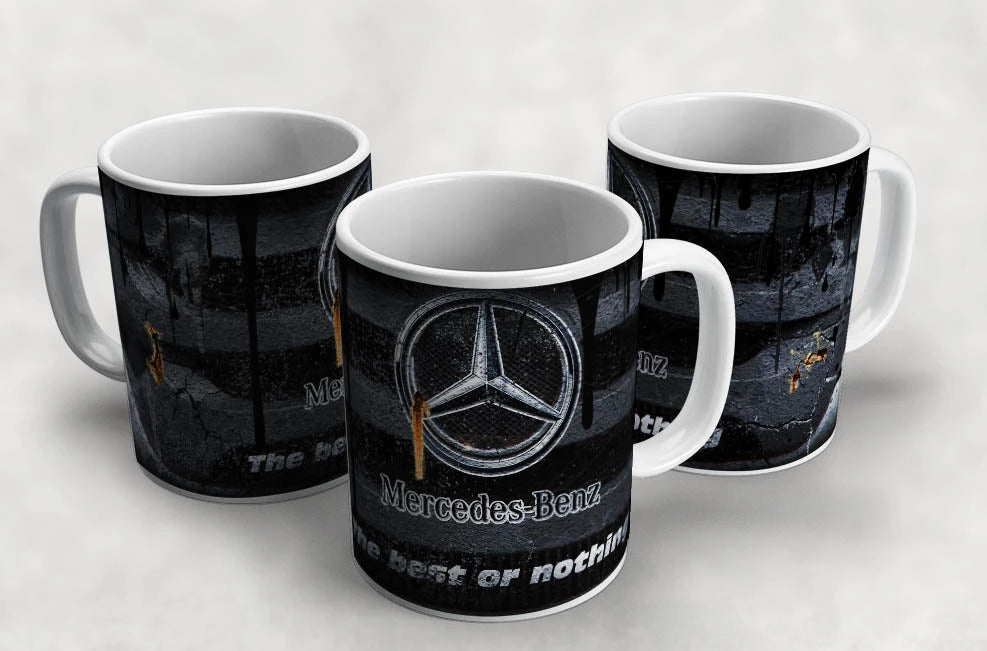 Mercedes Vintage Distressed Retro Cool Mug