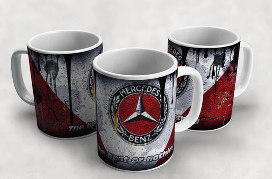 Mercedes Vintage Distressed Retro Cool Mug