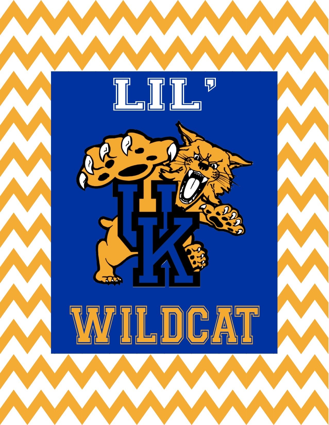 UK Kentucky Wildcats Boys Sports Bedroom Decor, Basketball, Athletic Nursery