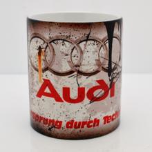 Audi Vintage Distressed Retro Cool Mug