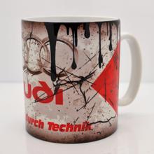 Audi Vintage Distressed Retro Cool Mug