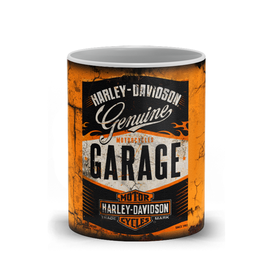 Harley Davidson Vintage Distressed Retro Cool Mug